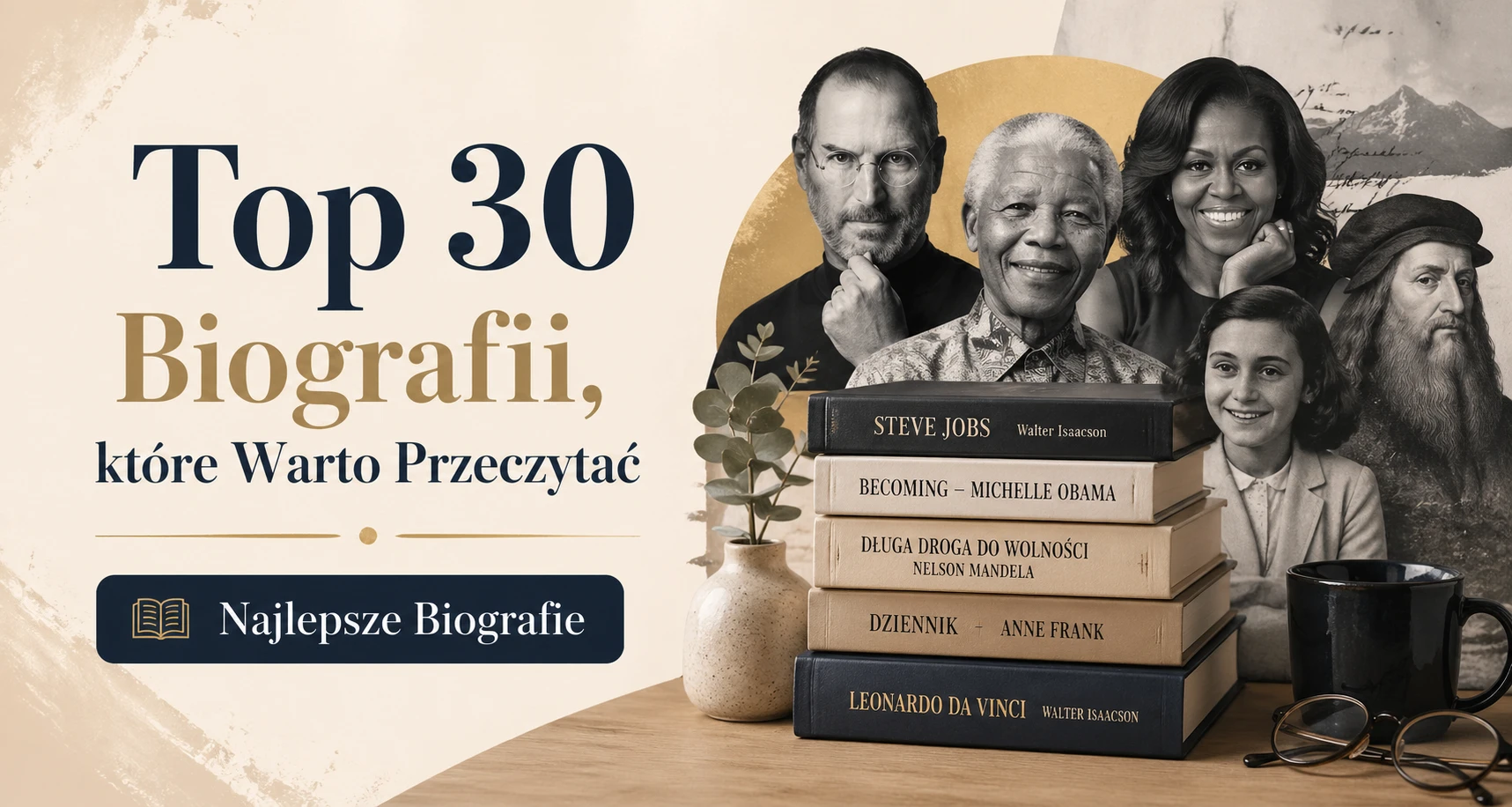 Top 30 biografii, które warto przeczytać